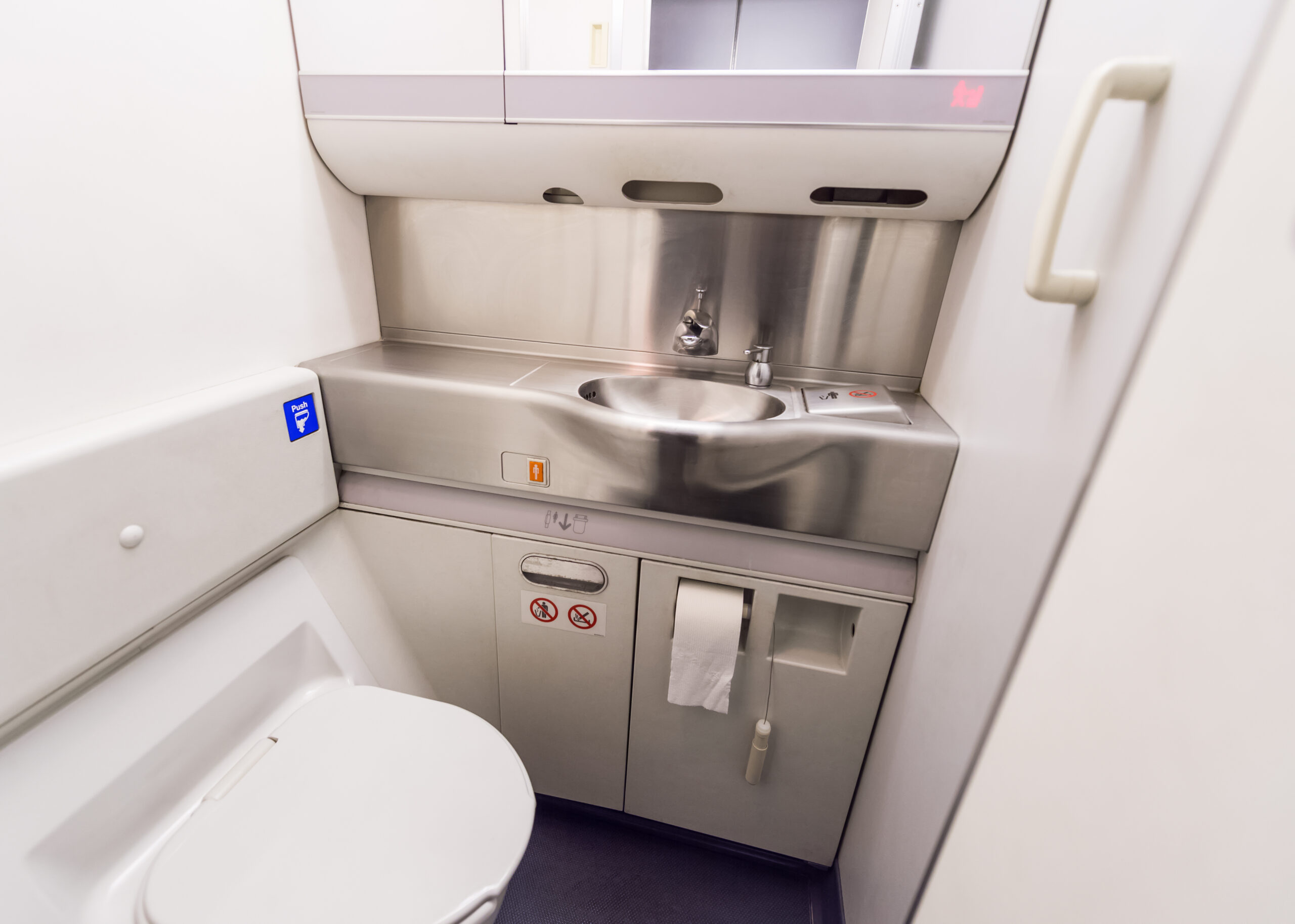 In-flight lavatory